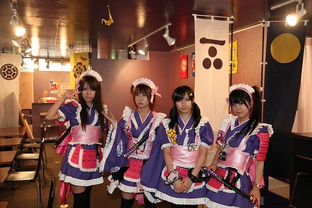 Mononopu ("Warring States Maid Cafe") - Akihabara