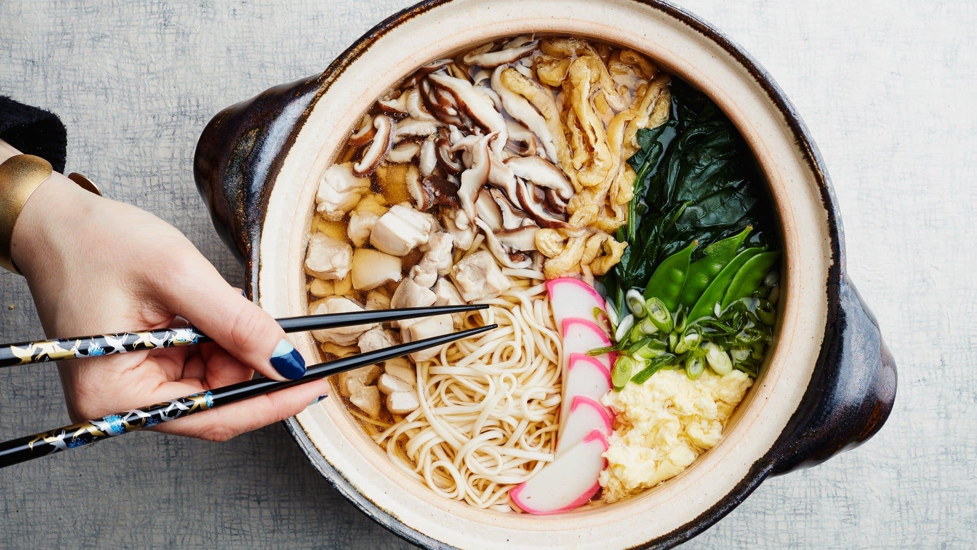 Traditional japanese udon
