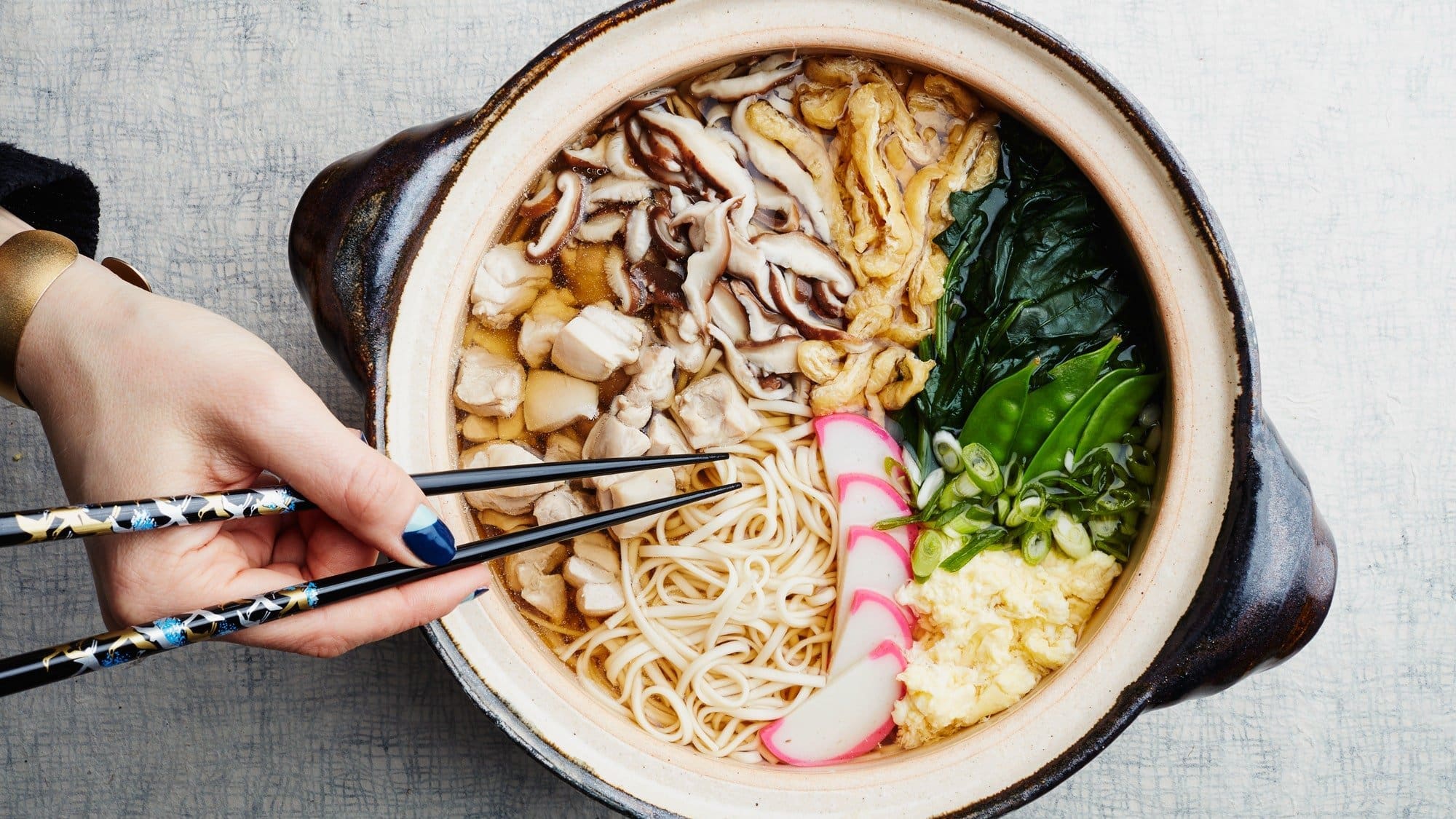 Udon tradicional japonés - Comida japonesa