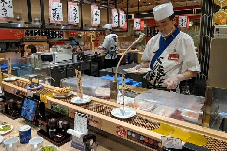 A japanese restaurant - How to save in food on your trip to Japan
