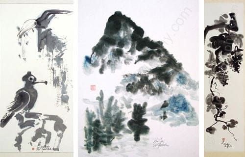 Shodo art drawings