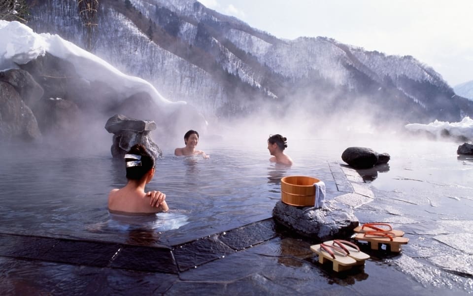 Onsen en Invierno en Japón