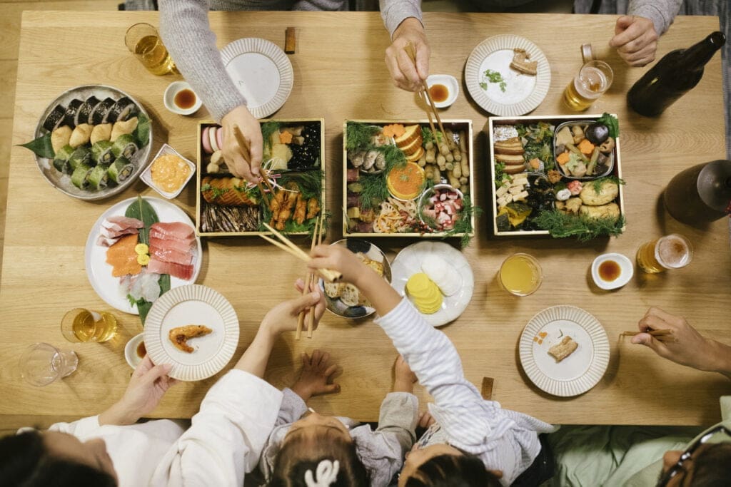 Osechi ryori food | Japanese New year traditions